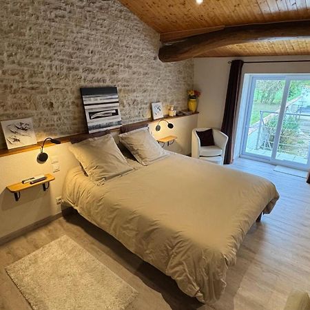 Chambres D'Hotes Les Rozieres Le Bourdet ภายนอก รูปภาพ